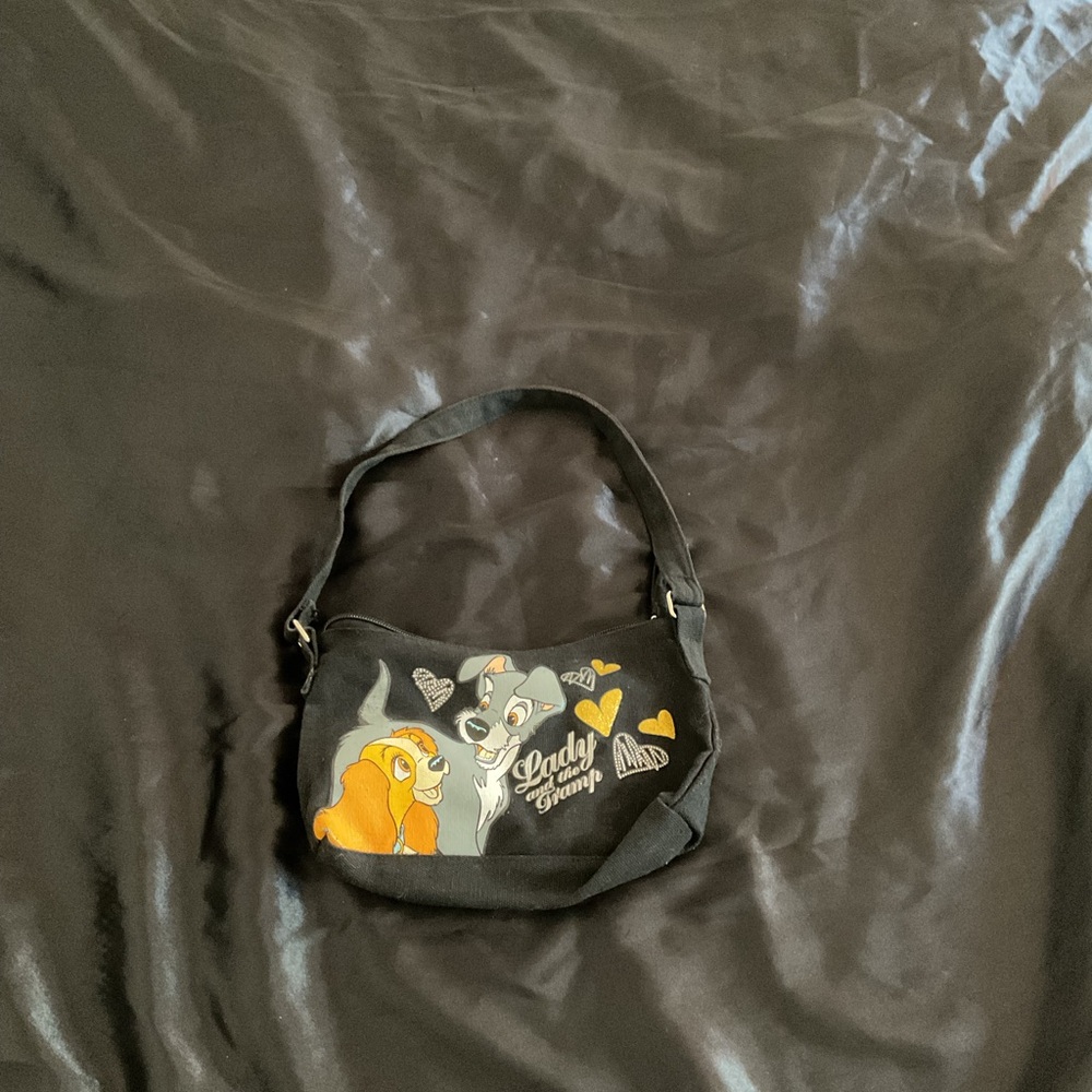 Disney Lady and the Tramp Black Mini Bag